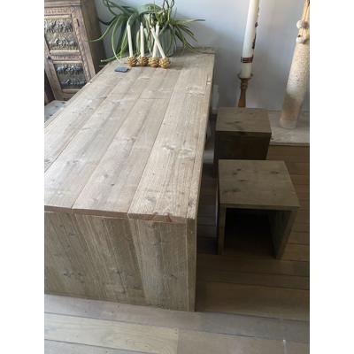 Steigerhout tafel 