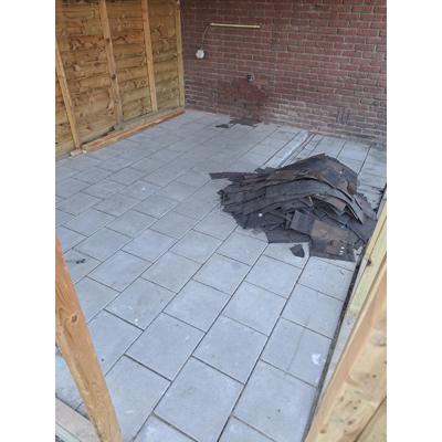 Stoeptegels ca 120 stuks