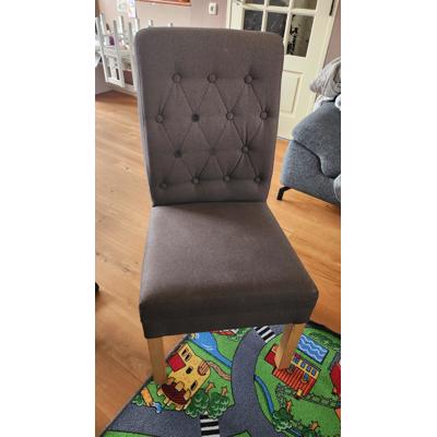 6  mooie eettafel stoelen