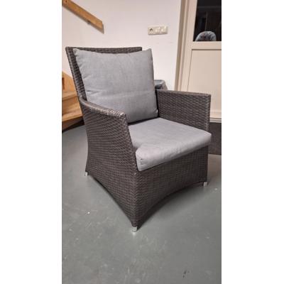 Tuinstoelen 4 stuks met kussens