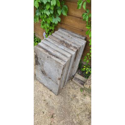 9x 60x40 betontegels 