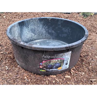 Grote kunststof bak / kuip / teil, doorsnee 85 cm, hoogte 34 cm