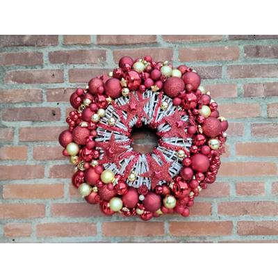 Kerstkrans voor op de tafel of aan de muur