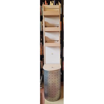  Badkamermeubel met RVS wasmand en drie afneembare lades