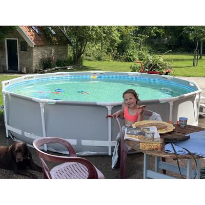 Buitenzwembad, Intex, rond 3.66 m
