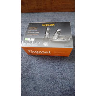 Telefoonsysteem met twee handsets, ingebouwde babyfoon en antwoordapparaat