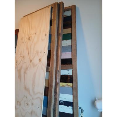 Onderdelen steigerhouten kast