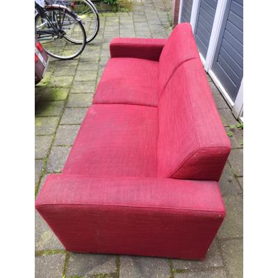 Rode bank 3 persoons