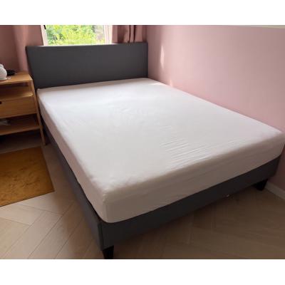IKEA SÄBÖVIK bed 140x200 cm met matras + lattenbodem