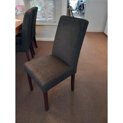6 eettafel stoelen