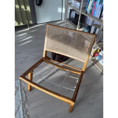 Rotan webbing stoel