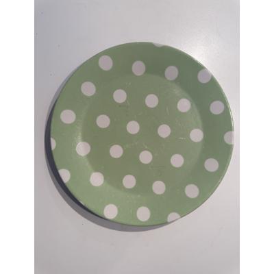 Groene stippen borden HEMA + schaaltjes Designwise