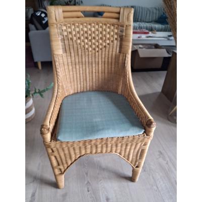 Rotan eettafelstoelen