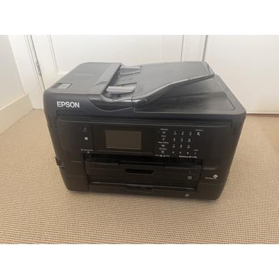 Epson printer/scanner (spuitmondjes zwart en geel verstopt)