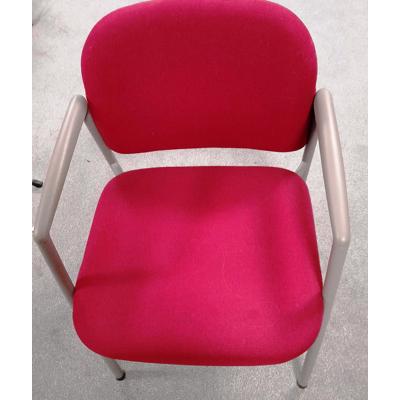 12 bordeaux rode stoelen (kantoor)