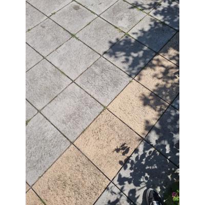 Tuintegels 40x40 16m2 totaal