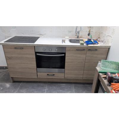 Inbouwoven en kookplaat