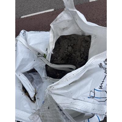 Big bag zand - halfvol