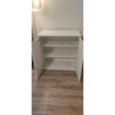 Kast met 2 deuren wit