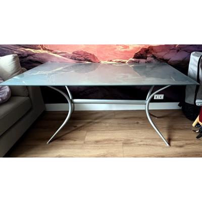 Mooie glazen eettafel /bureau