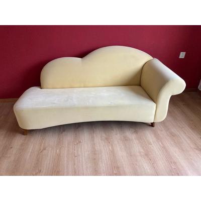 Gele loungebank/sofa 