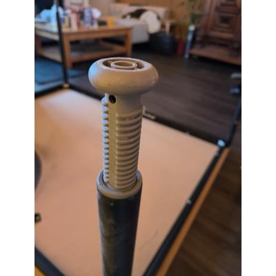 Hoekbureau, 160x120cm hoogte vertelbaar