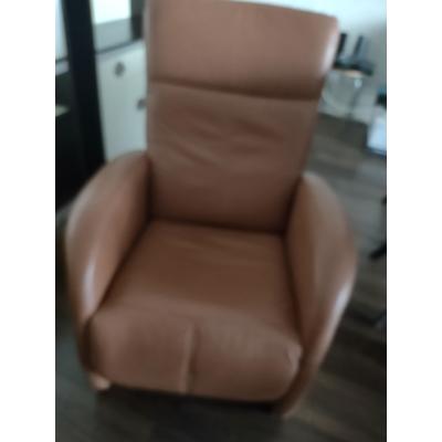 Leren  verstelbare Fauteuil