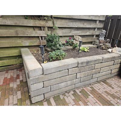 Broodjes/stapelblokken voor de tuin