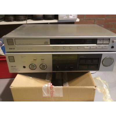 Cd speler en versterker