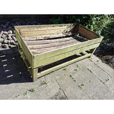 Houten kweekbak