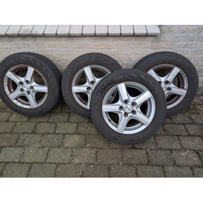 winterbanden op velg 195/65R15 6,5x 15h2