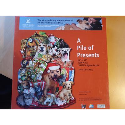 Grote Kerst-puzzel, 1000 stukjes