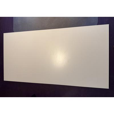 Wit bureau 120x 60 cm met verstelbare poten