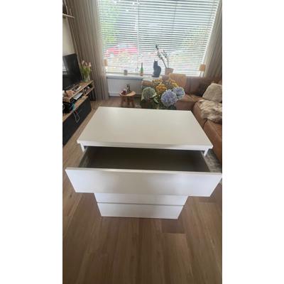 IKEA ladenkastje MALM wit