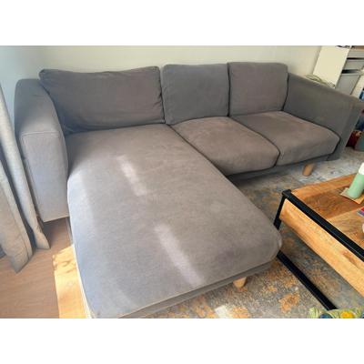 Norsborg 3-zits bank met chaise longue