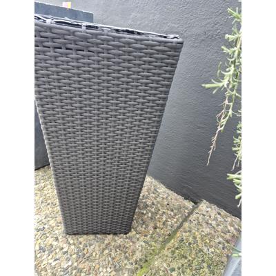 Wicker plantenbloembak