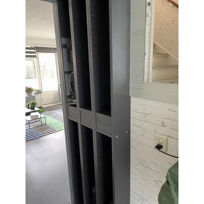 3 IKEA cd/dvd kastjes