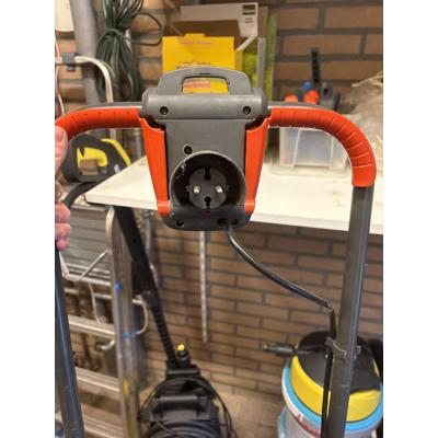 Elektrische grasmaaier met opvangbak