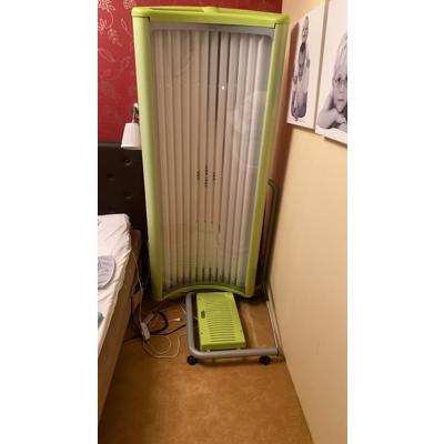 alisun zonnebank met gezichtsbruiner