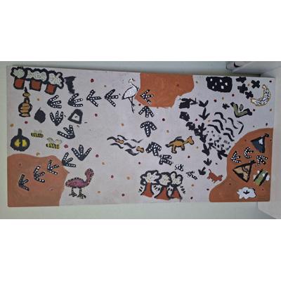 Aboriginal Art, wandpaneel