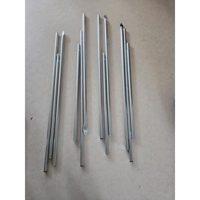Stokkenset tarp/windscherm, 4 stuks