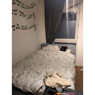 Double bed with mattress 