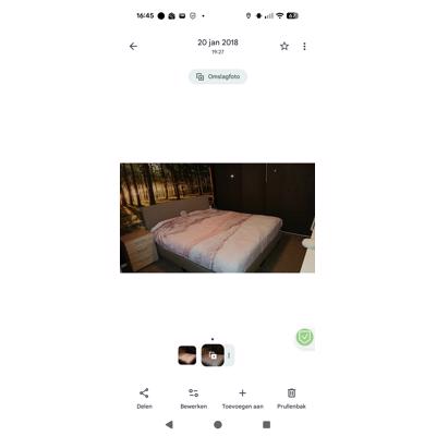 Boxspring met hoofdboord 180x200 inclusief matras