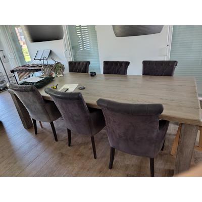 Eetkamerstoelen 8 x