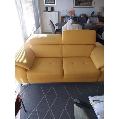 canape Xooon in stof geel design