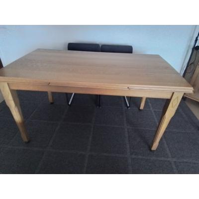 Eiken eettafel uittrekbaar