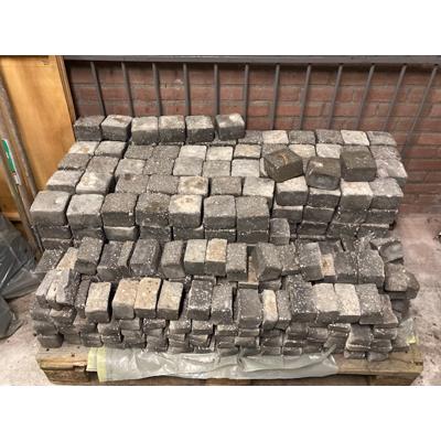 grijze vierkante klinkers 10 x 10