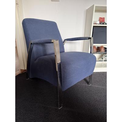 Mooie fauteuil met stalen frame (INHOUSE Grandola)