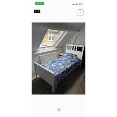 IKEA bed hemnes plus matras 