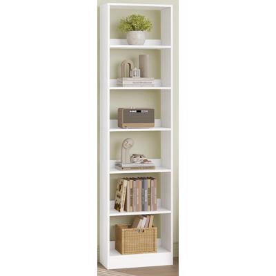 Witte boekenkast